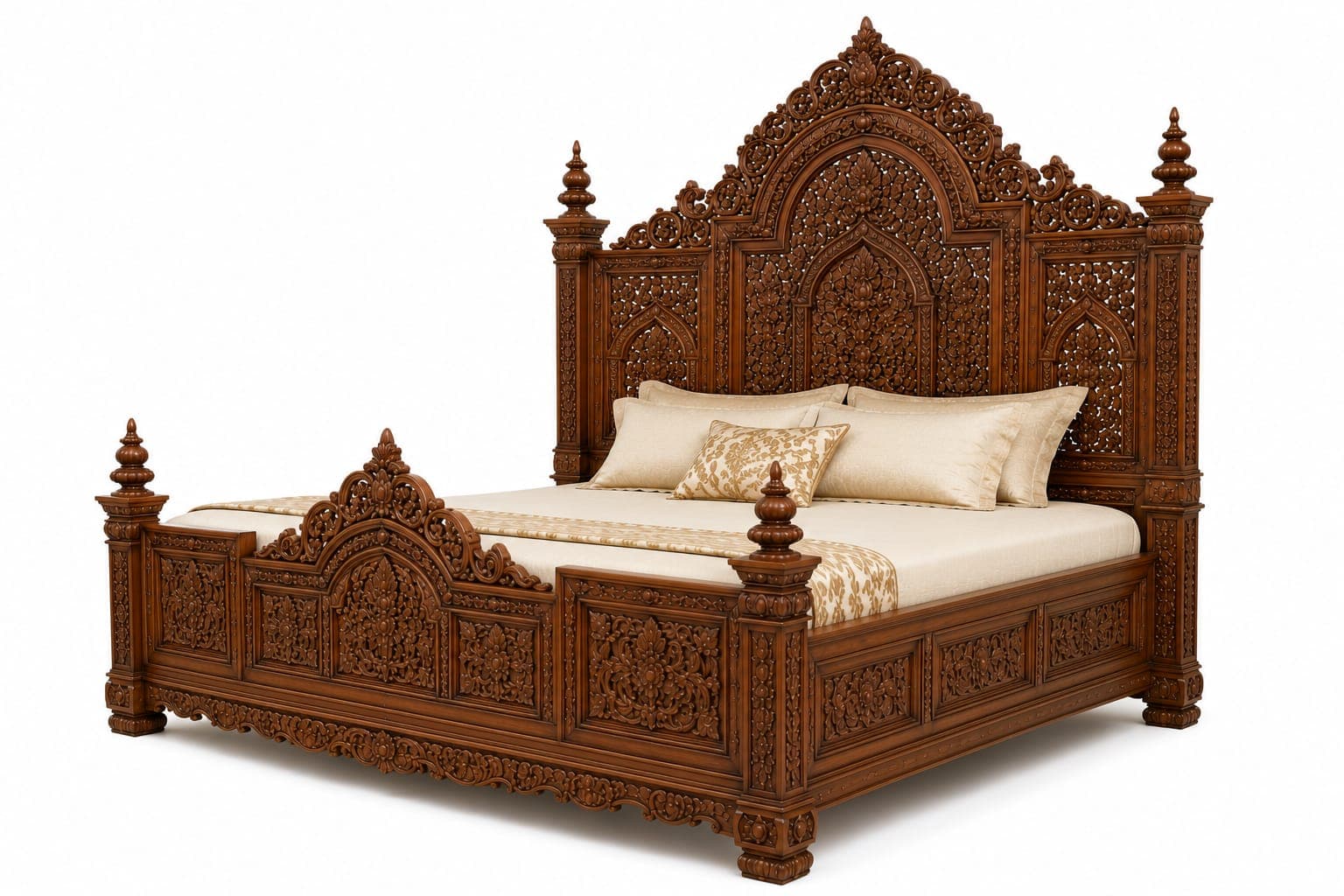 Sheesh Mahal Bed - view 3