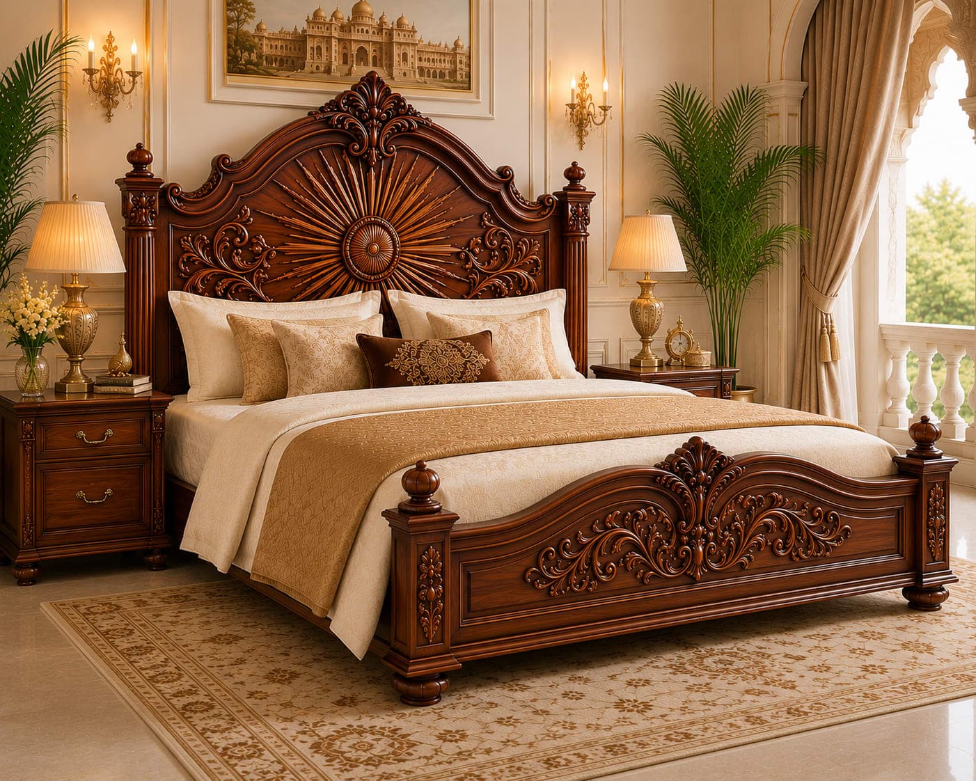 Surya Mahal Bed - view 2
