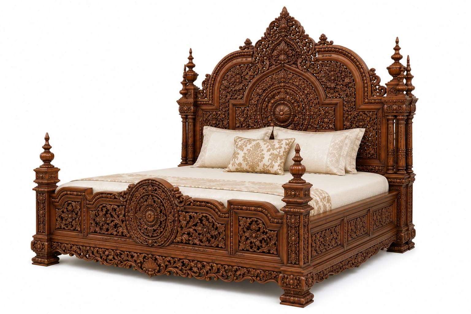 Takht-e-Shahi Bed - view 2