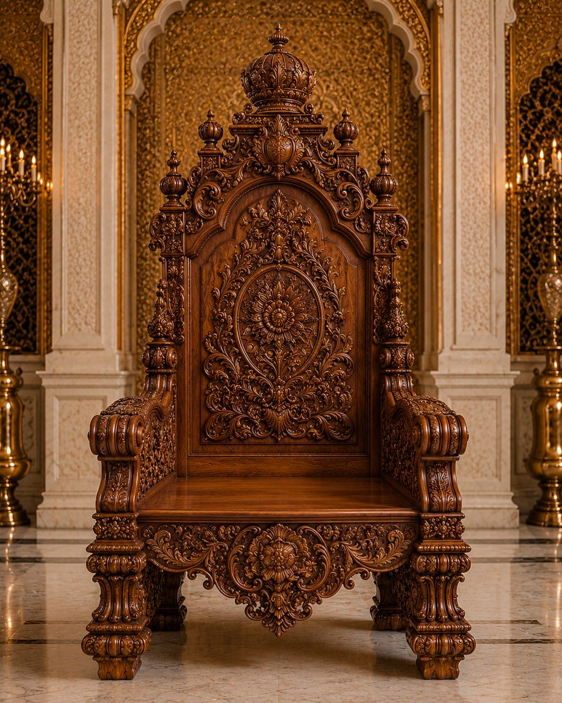 Raj Tilak Chair - view 1