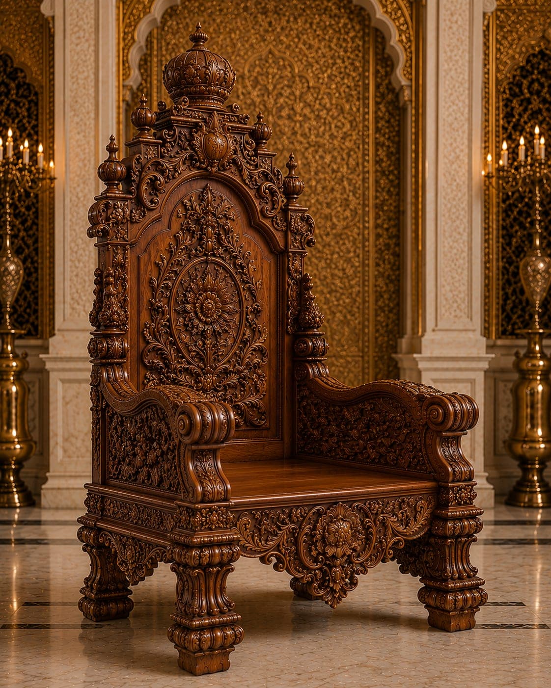 Raj Tilak Chair - view 2