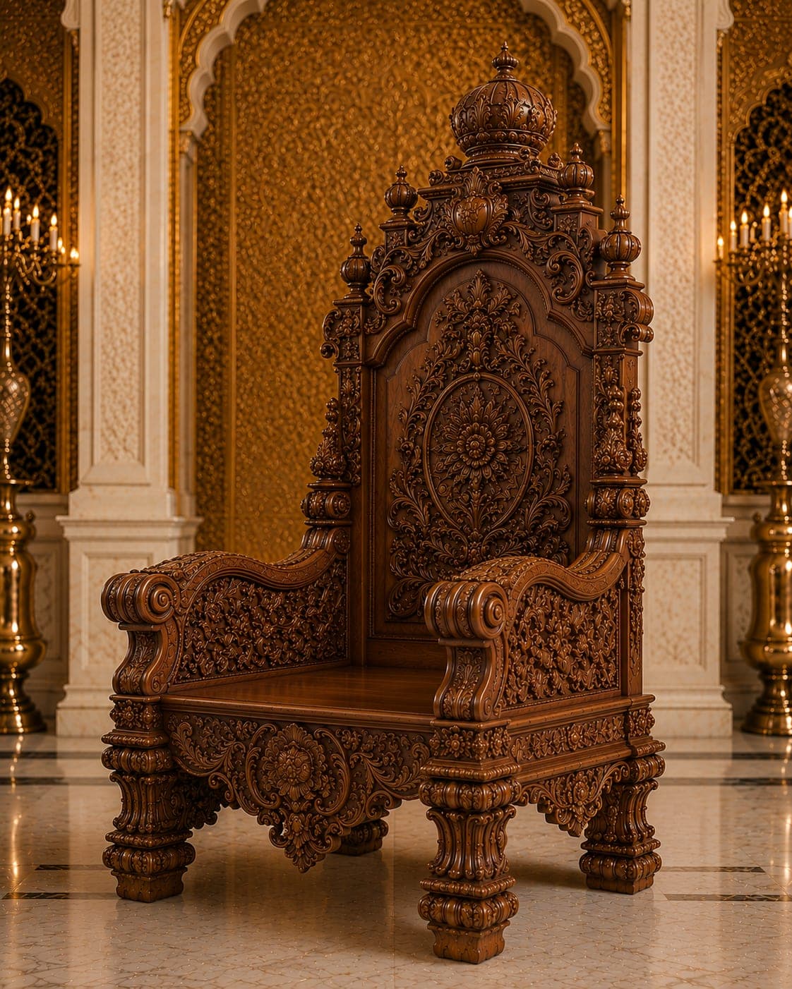 Raj Tilak Chair - view 3