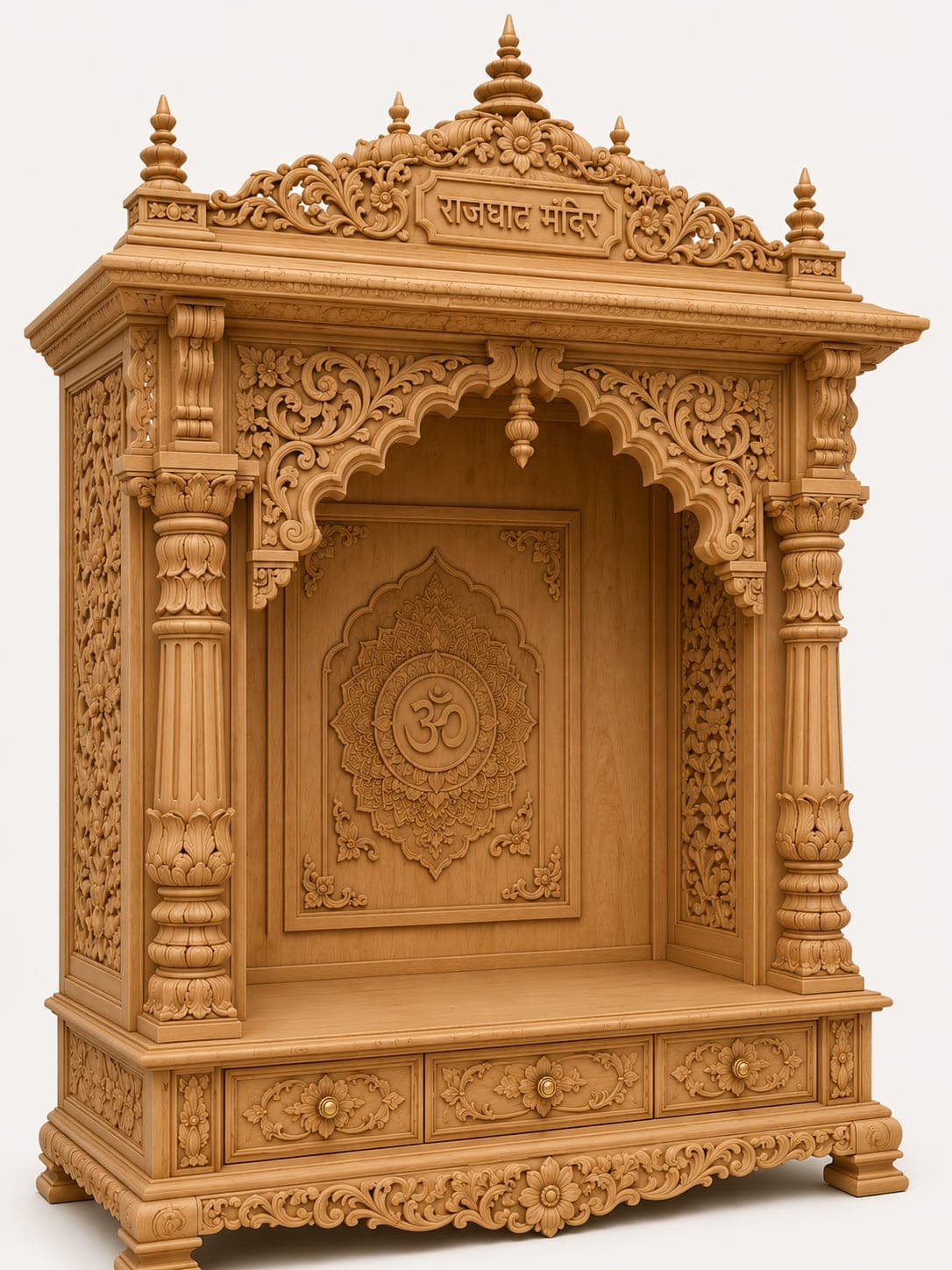 Rajghat Mandir - view 2