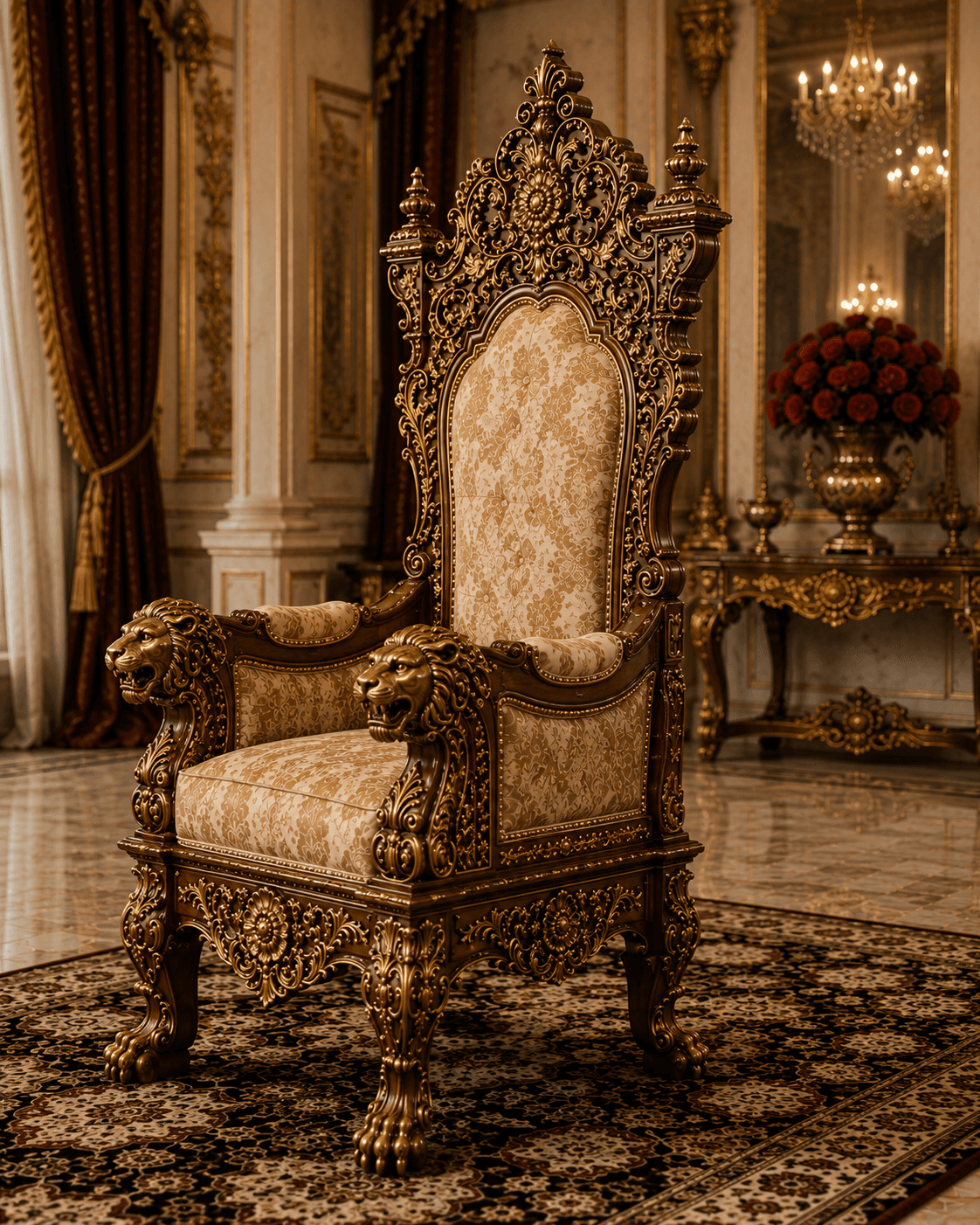 Maharaja Throne Chair - view 2