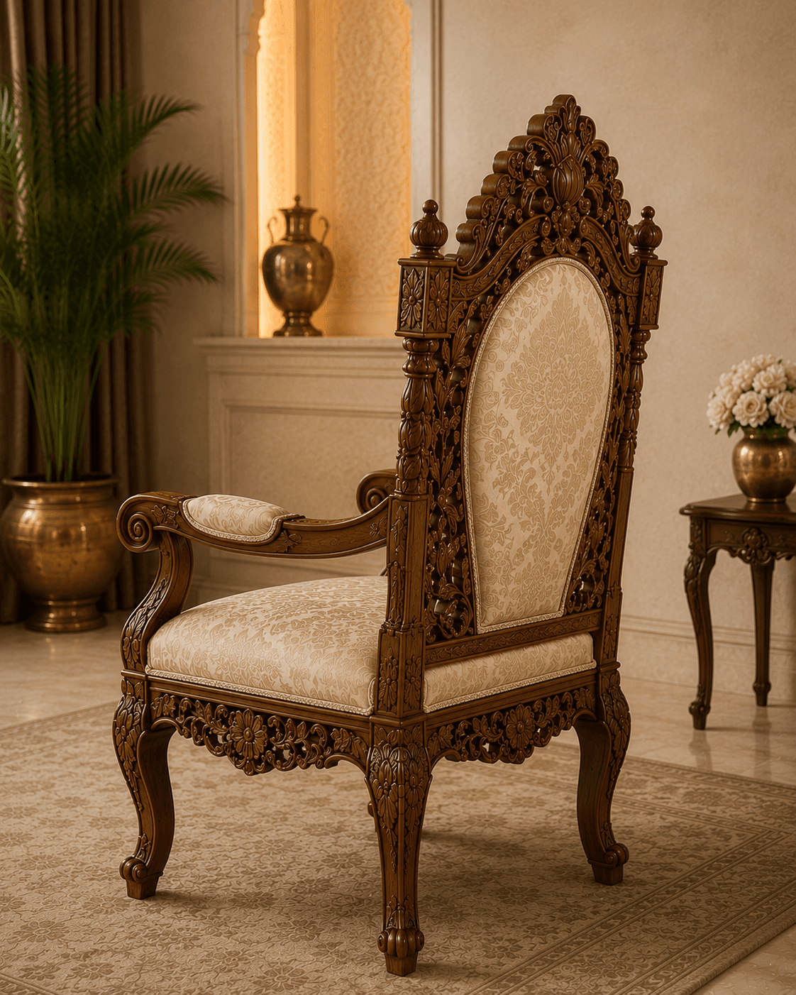 Rajwada Accent Chair - view 1