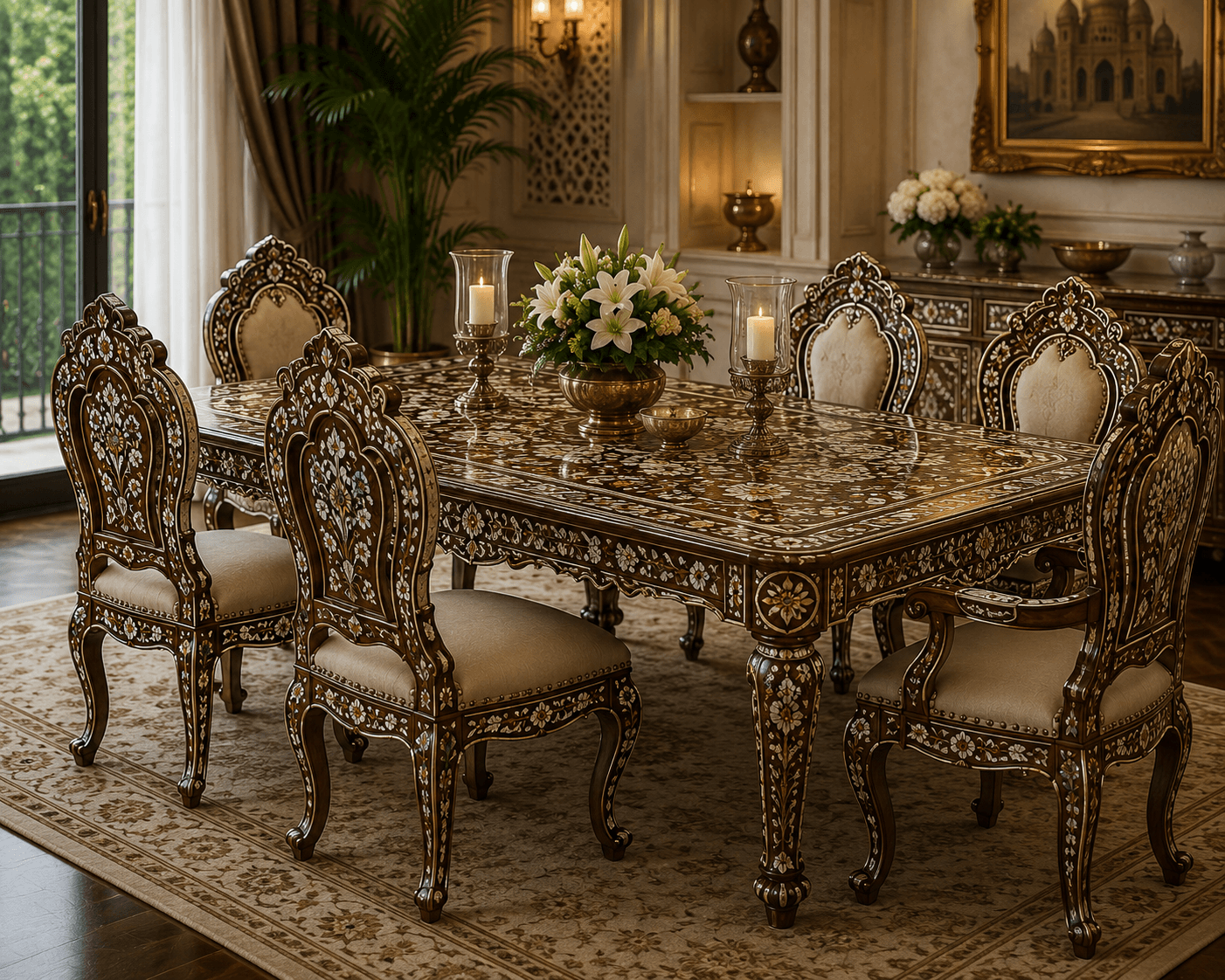 Sheesh Mahal Dining Set - view 1