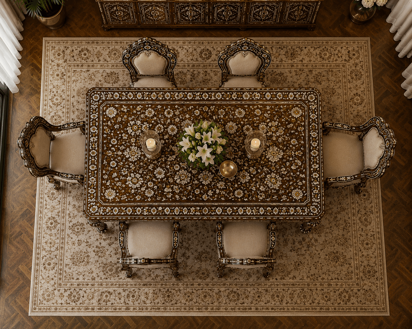 Sheesh Mahal Dining Set - view 2