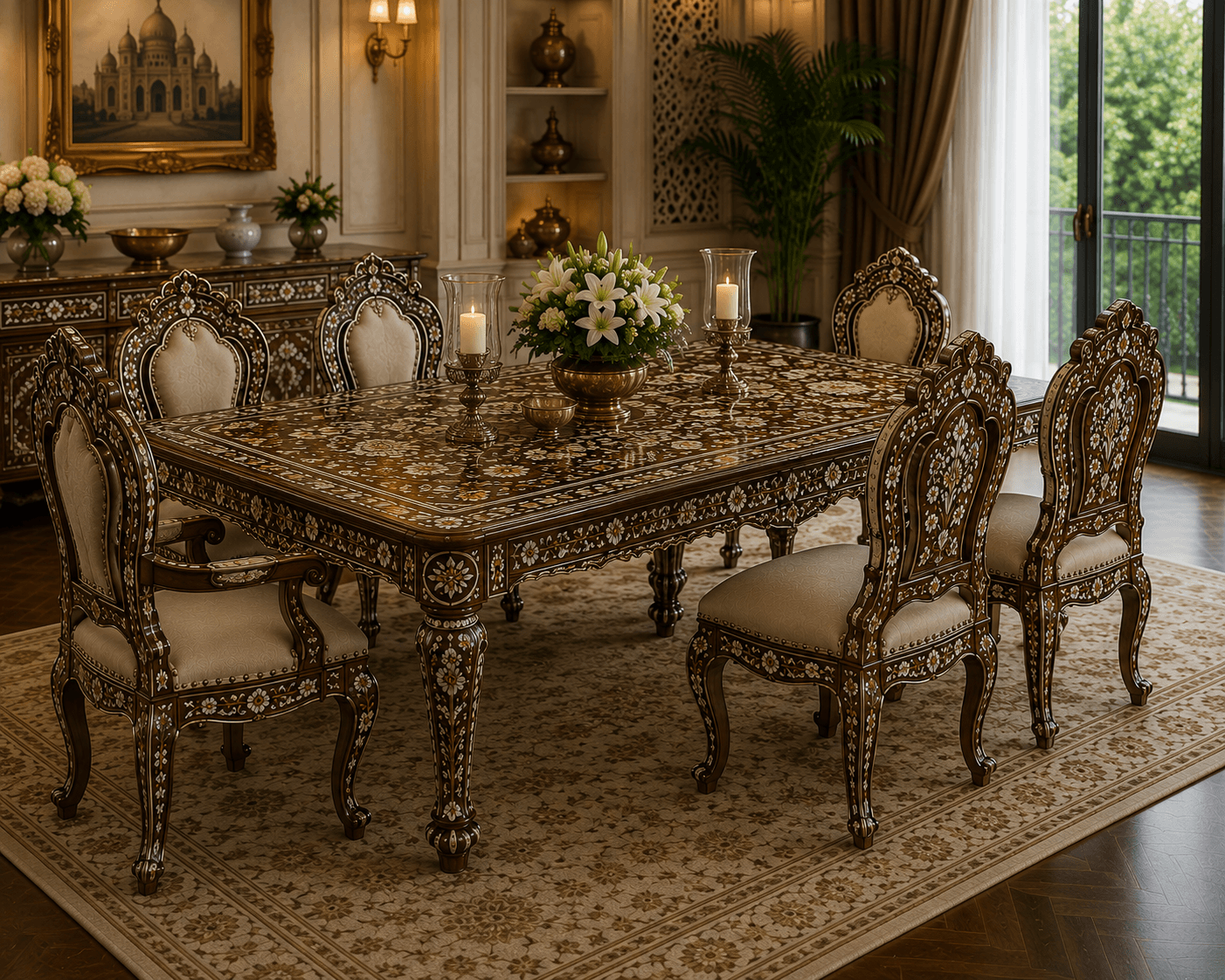 Sheesh Mahal Dining Set - view 3