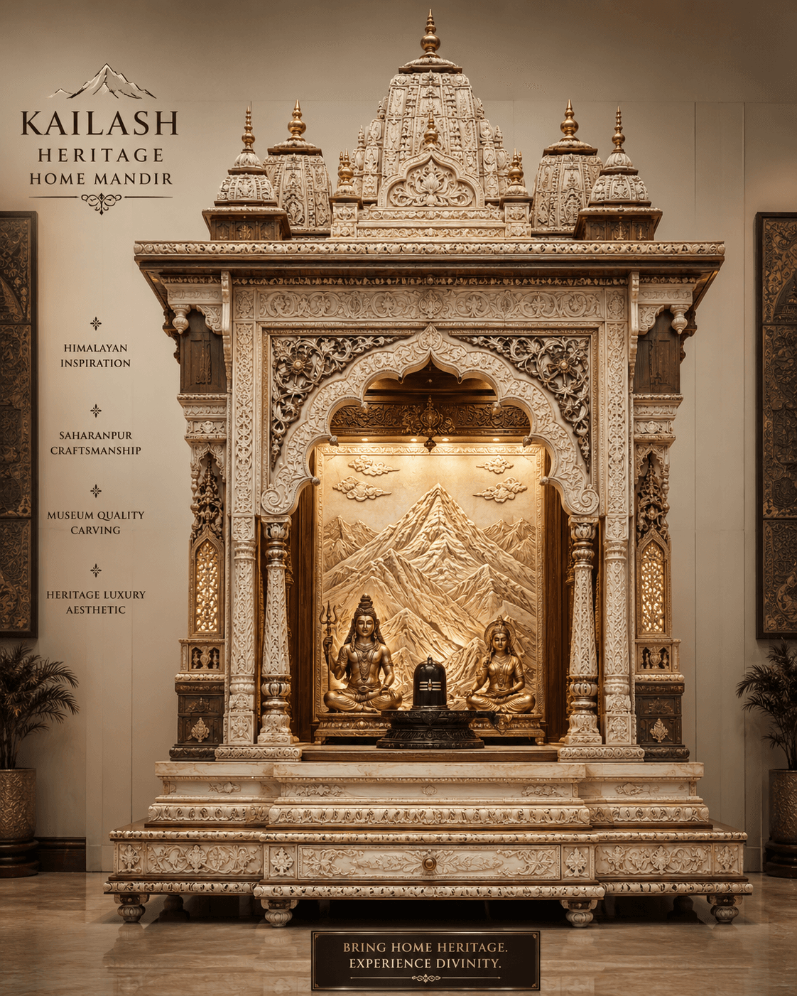 Kailash Heritage Mandir - view 1