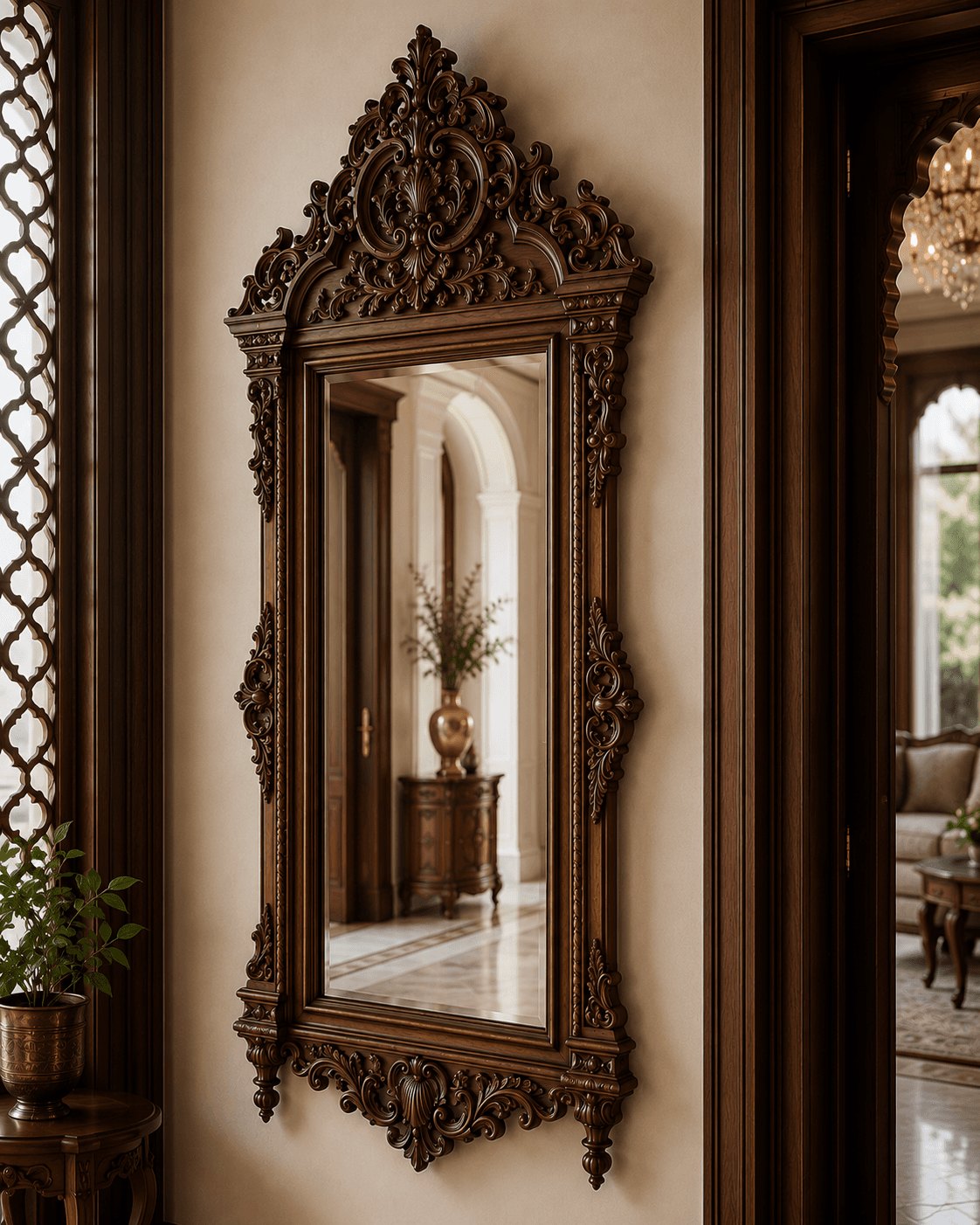 Rajwada Heritage Mirror - view 2