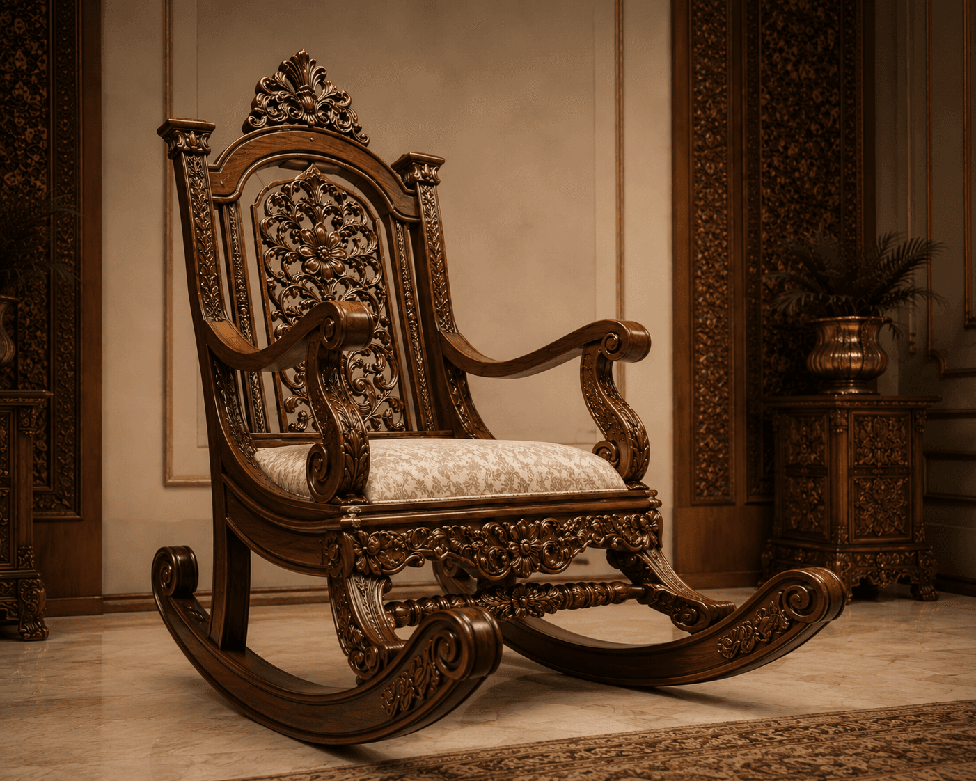 Aryavarta Heritage Rocker - view 3