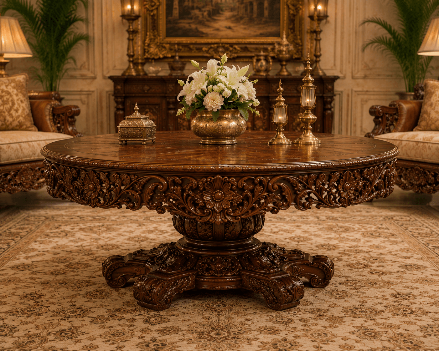 Rajputana Center Table - view 1
