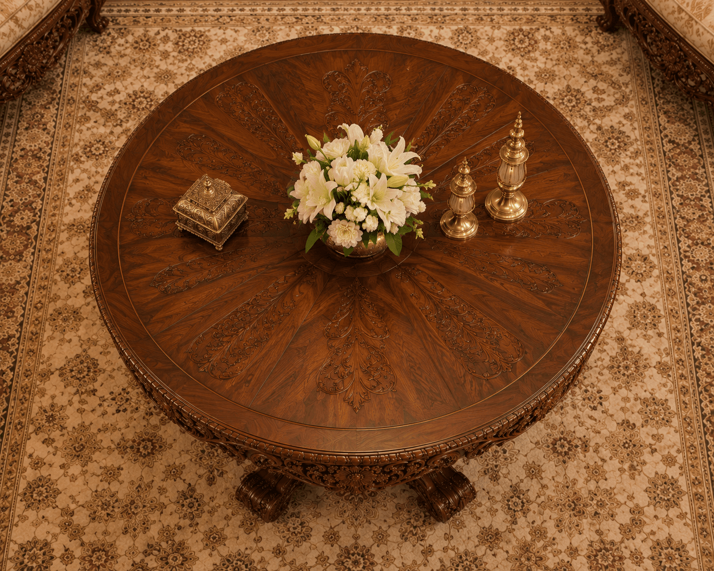 Rajputana Center Table - view 2