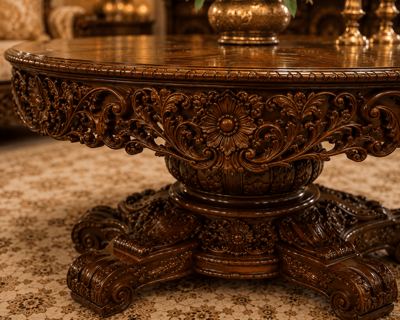 Rajputana Center Table - view 3